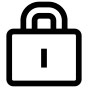 Security lock icon