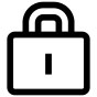 Security lock icon