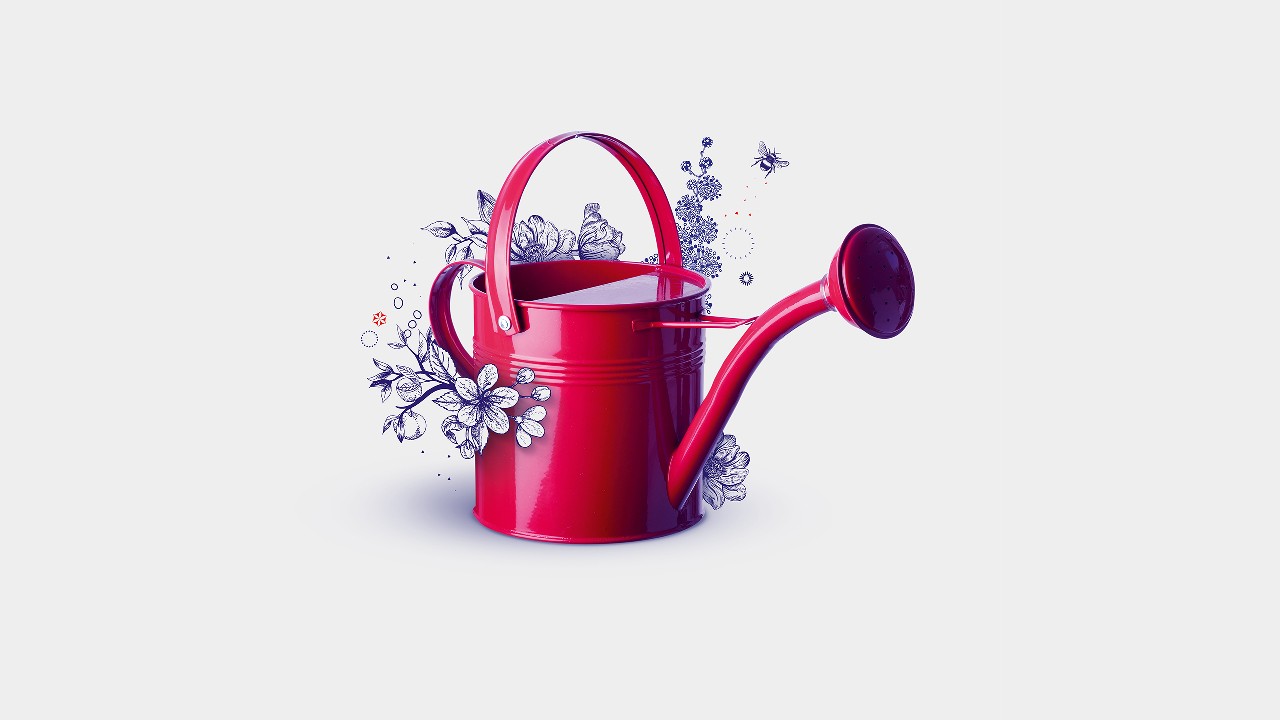 A watering can; image used for HSBC India Premier offers page